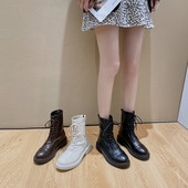 Novi model ženskih boraca s vezicama - umjetna koža