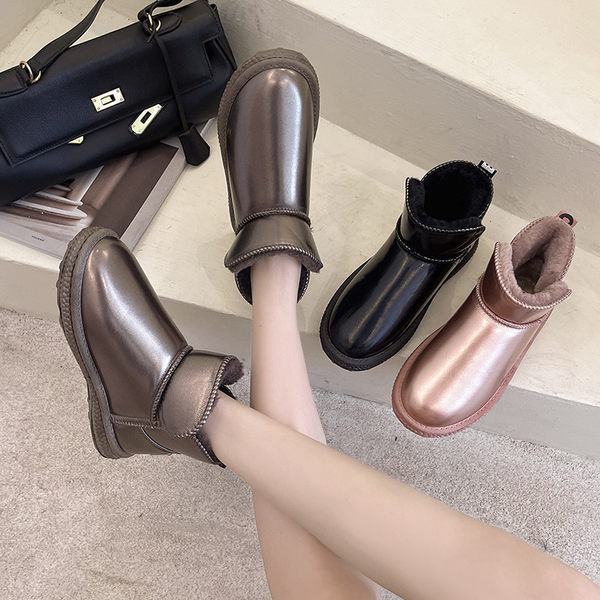 Ženske tople čizme sa toplim đonom u tri boje