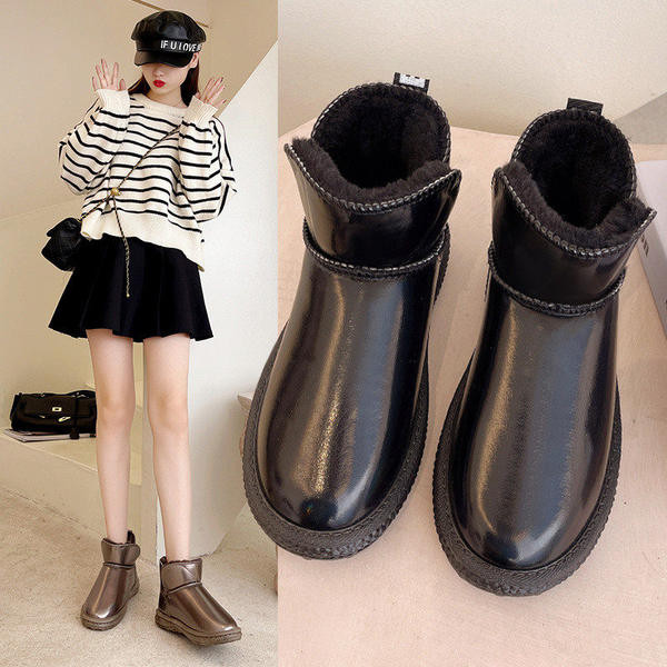 Ženske tople čizme sa toplim đonom u tri boje