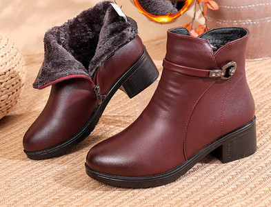 Zategnute pamučne cipele ženske zimske plus baršunaste zadebljane tople neklizajuće majčine cipele mekani potplat bakine cipele čizme za snijeg za srednje i starije osobe