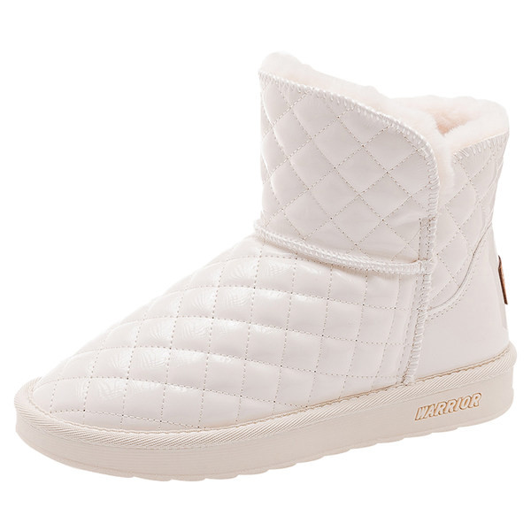 Ženske kožne čizme s toplom postavom