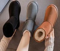 Ženske zimske čizme s toplom postavom