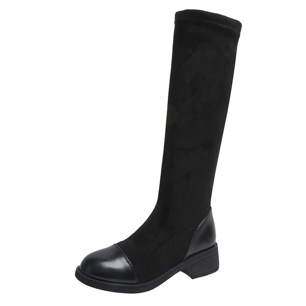 Ženske čizme od umjetne antilop kože