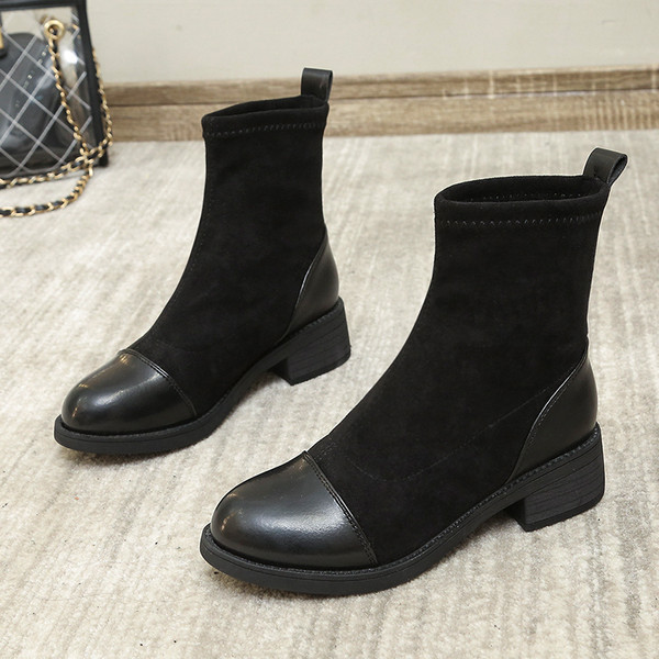 Ženske čizme od umjetne antilop kože