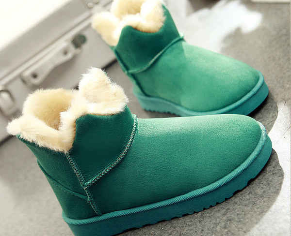 Jesensko-zimske čizme od eko brušene kože sa podstavom od eko dlake