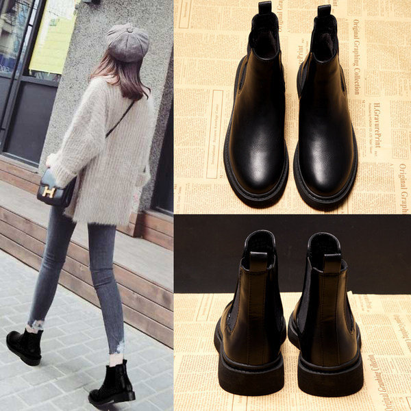 Elegantne čizme u crnoj boji, jednobojni ženski model