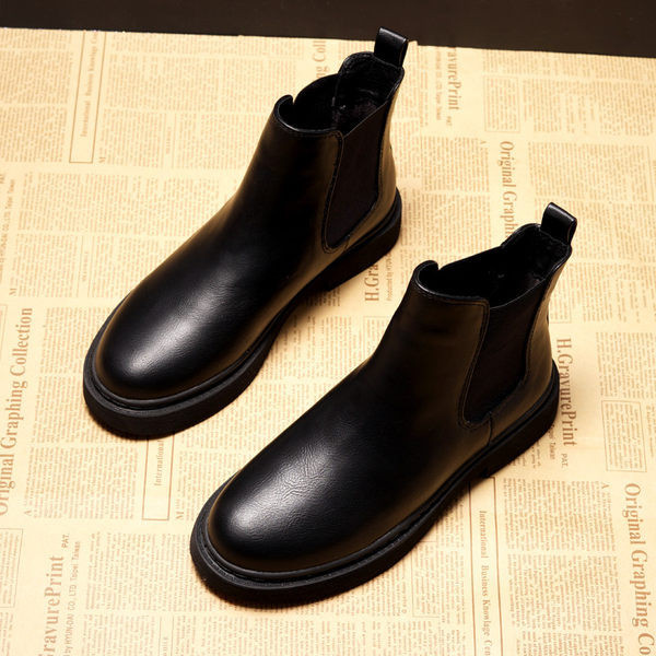 Elegantne čizme u crnoj boji, jednobojni ženski model