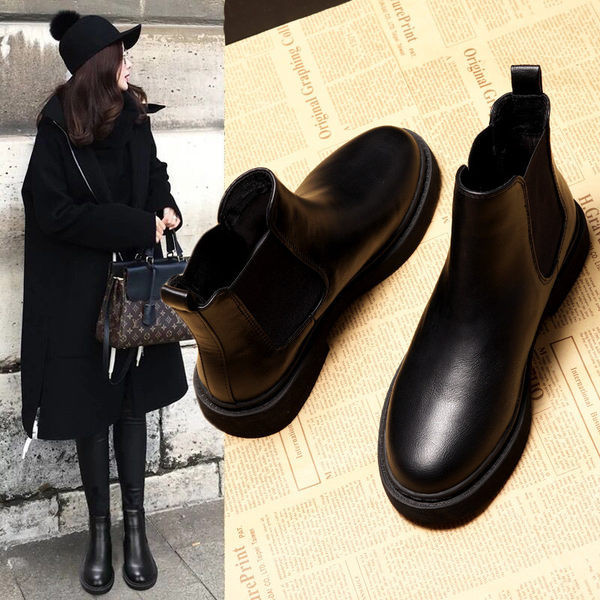 Elegantne čizme u crnoj boji, jednobojni ženski model