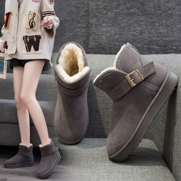 Zimske tople čizme od eko kože sa sjajnim efektom