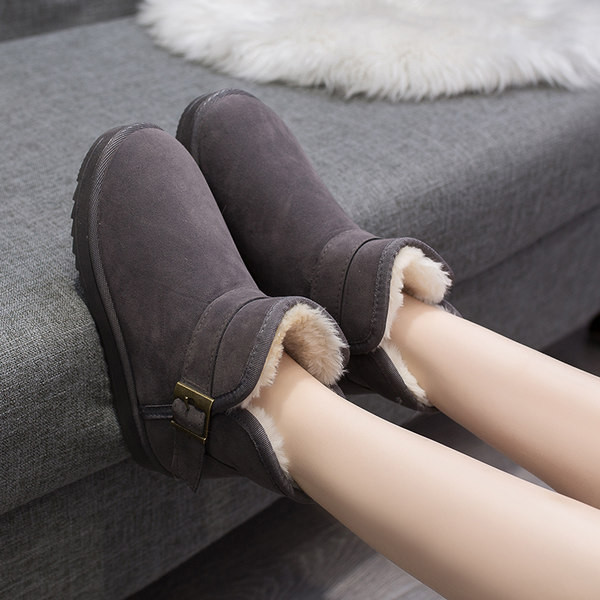 Zimske tople čizme od eko kože sa sjajnim efektom