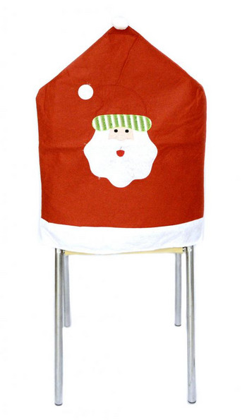 Коледен аксесоар  Ahelos, Калъф за стол, Текстилен, 66х46 см