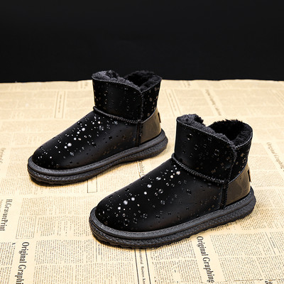 Γυναικείες χειμερινές μπότες με ζεστή φόδρα σε τρία χρώματα