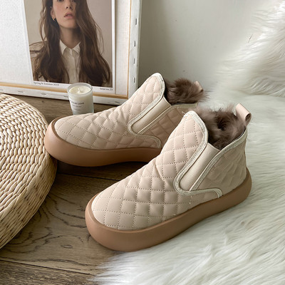 Aktuelne čizme od eko kože sa puhom