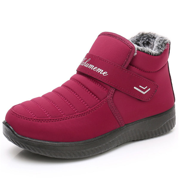 Ženske tople čizme sa natpisom pogodne za zimu