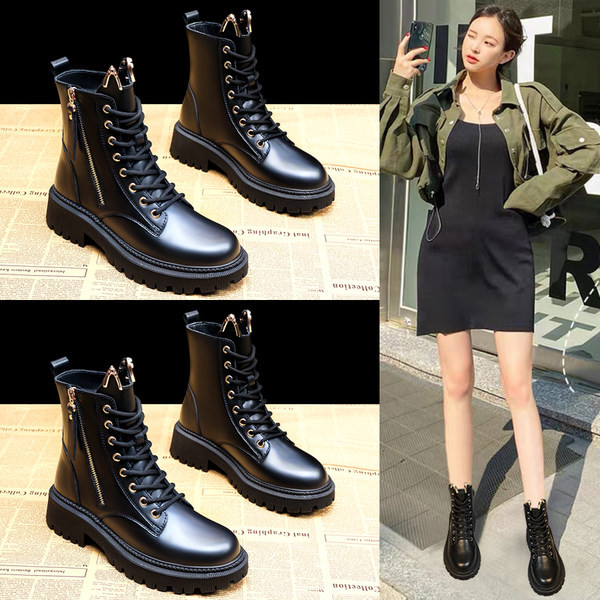 Ležerne ženske čizme s vezicama