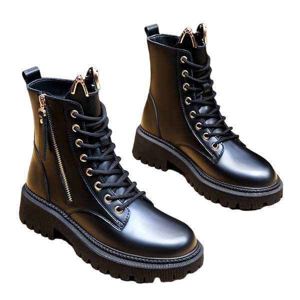 Ležerne ženske čizme s vezicama