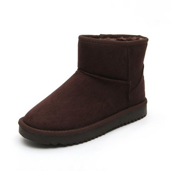 Γυναικείες μπότες casual από eco suede με απαλή φόδρα