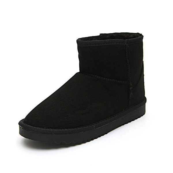 Ženske casual čizme od eko brušene kože s mekom postavom