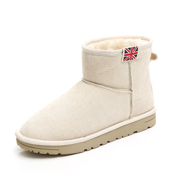 Ženske casual čizme od eko brušene kože s mekom postavom