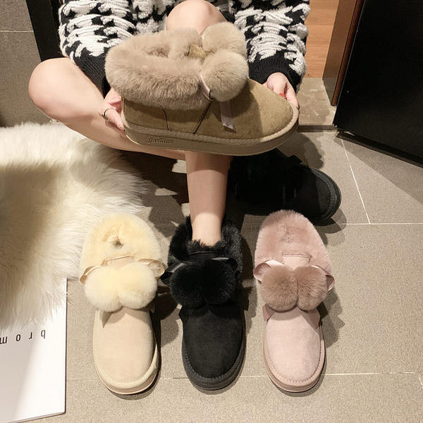 Ženske čizme od eko brušene kože s vezicama i podstavom od umjetne dlake