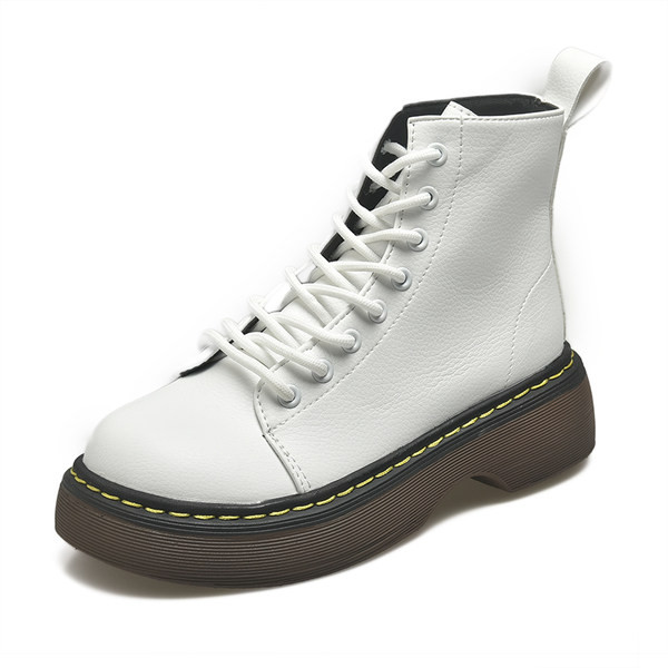 Kožne ženske čizme sa vezicama u tri boje