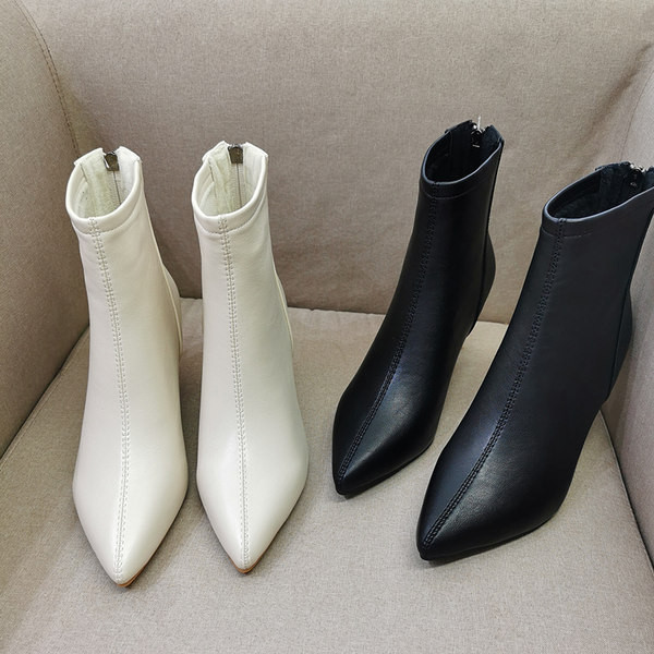 Moderne čizme na špic s petom 5,5 cm