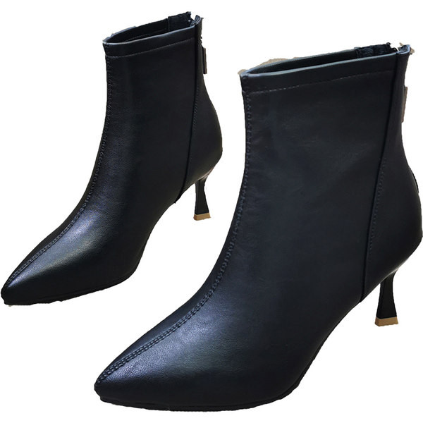 Moderne čizme na špic s petom 5,5 cm