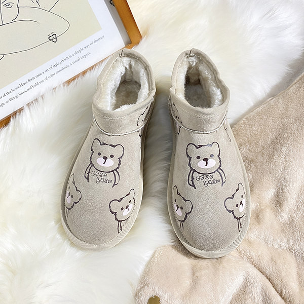 Moderne ženske čizme sa aplikacijom - dvije boje