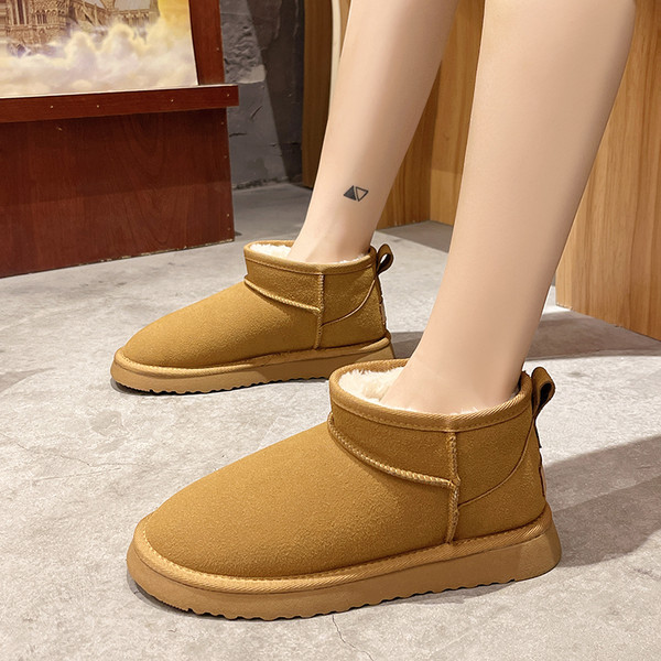 Ženske zimske čizme sa toplom postavom u tri boje