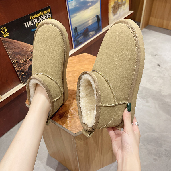 Ženske zimske čizme sa toplom postavom u tri boje