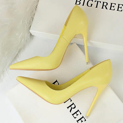 Ženske cipele na špic sa tankom petom 10,5 cm