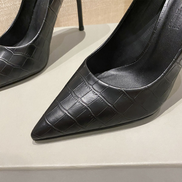 Elegantne ženske cipele sa visokom tankom petom od 10 cm