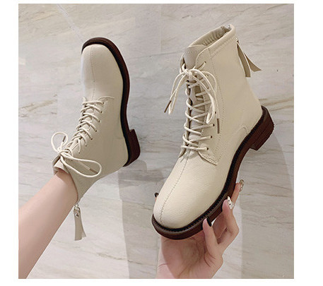 Ženske casual čizme s pertlom u tri boje