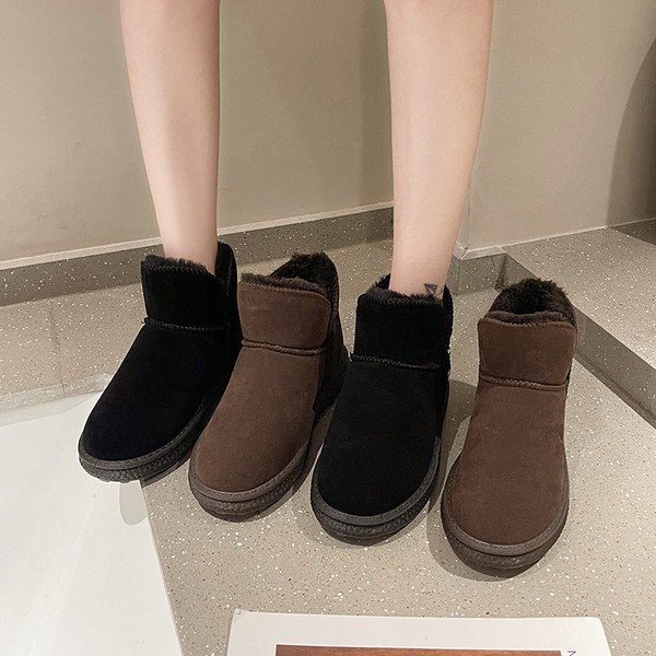 Ženske tople čizme od umjetnog antilopa