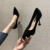 Elegantne cipele od eko brušene kože - sa petom od 6 cm ili 8 cm