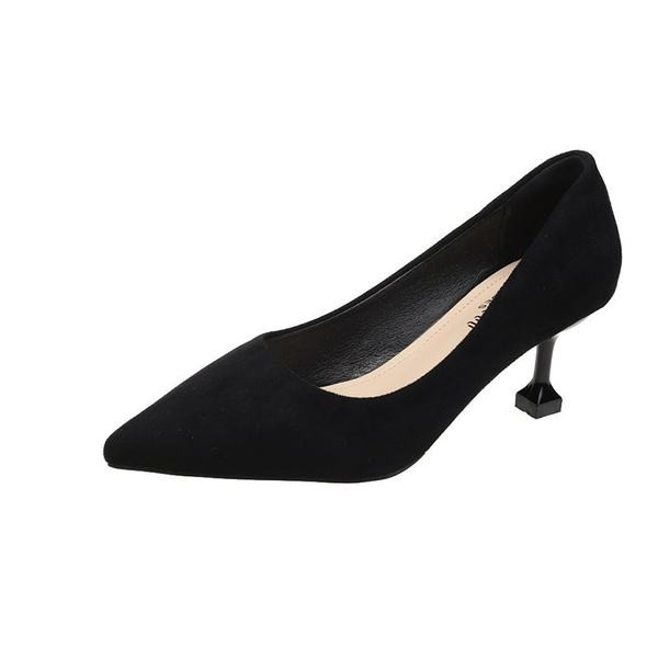 Elegantne cipele od eko brušene kože - sa petom od 6 cm ili 8 cm