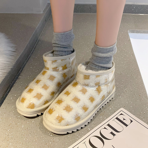 Šarene ženske čizme s toplom postavom