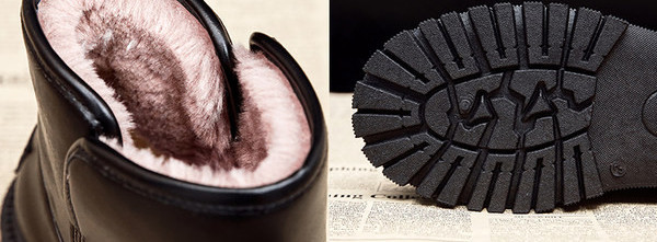 Novi model kožnih čizama sa perom