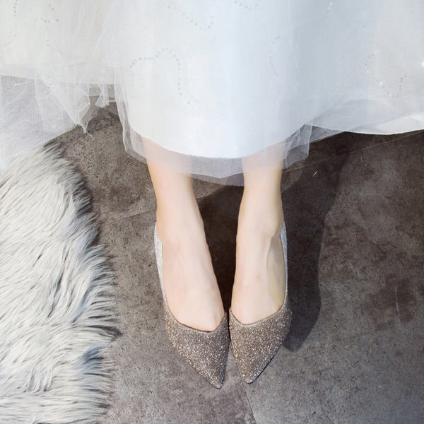 Elegantne ženske cipele na visoku petu u dvije boje