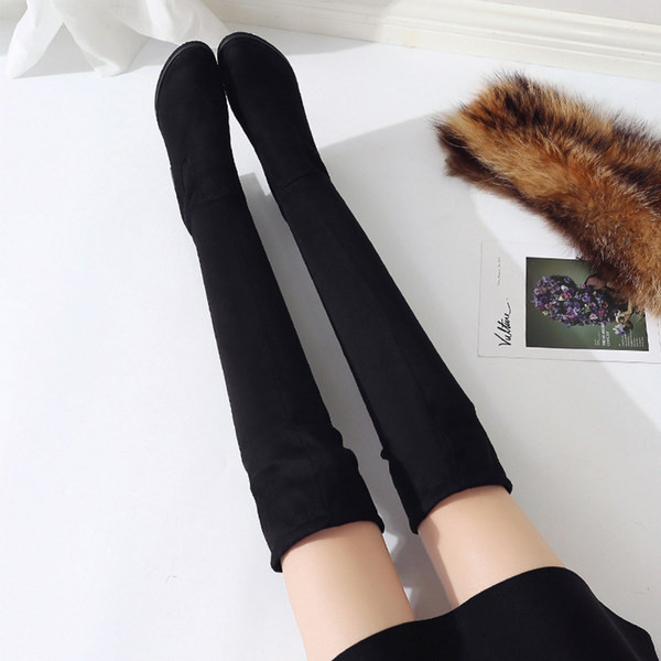 Moderne ženske čizme sa debelom petom 7 cm