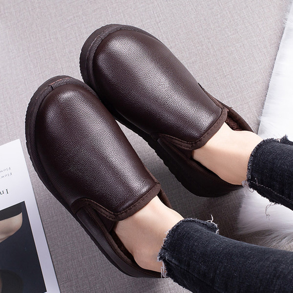 Ženske casual cipele s toplom postavom i gumicom