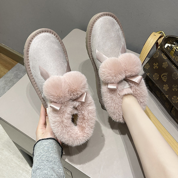 Ženske zimske čizme od eko brušene kože sa toplom postavom od eko dlake