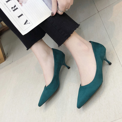 Ženske cipele na tanku petu - više boja