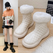 Ženske čizme od eko kože sa perom i ravnim đonom