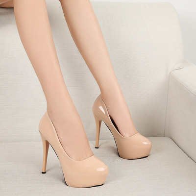 Elegantne ženske cipele na visoku petu 12 cm