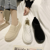 Ženske cipele od proštepane eko kože sa toplom postavom