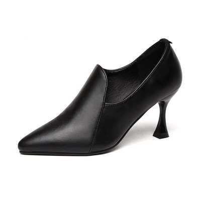 Ženske casual cipele od eko kože sa petom od 5 cm