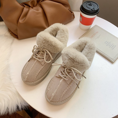 Дамски боти с топла подплата - два модела