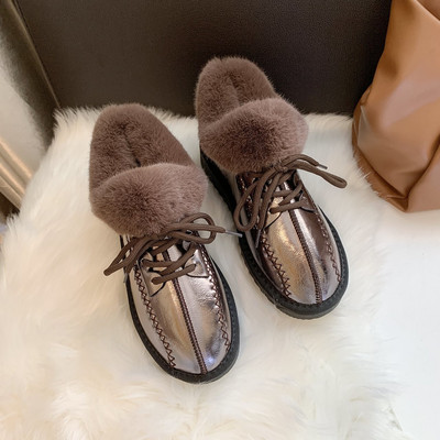 Дамски боти с топла подплата - два модела