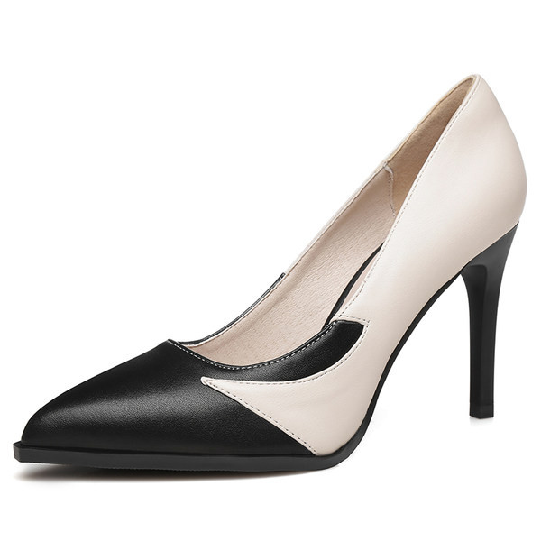 Ženske cipele na špic s visokom petom 6,5 cm